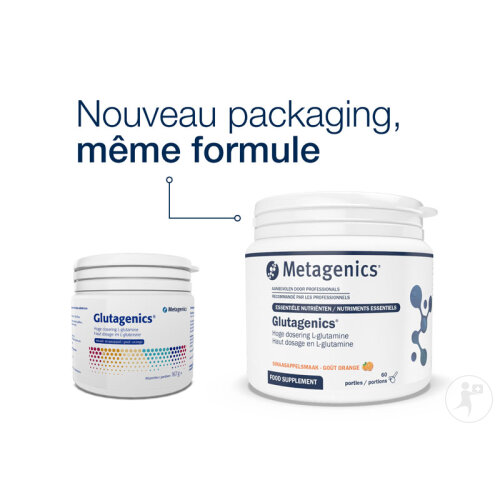 Metagenics Glutagenics Goût Orange Poudre 60 Portions (22870)-2