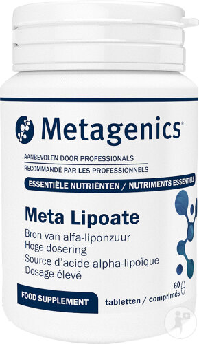 Metagenics Meta Lipoate Pot 60 Comprimés