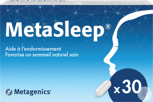 Metagenics MetaSleep Sommeil 30 Comprimés