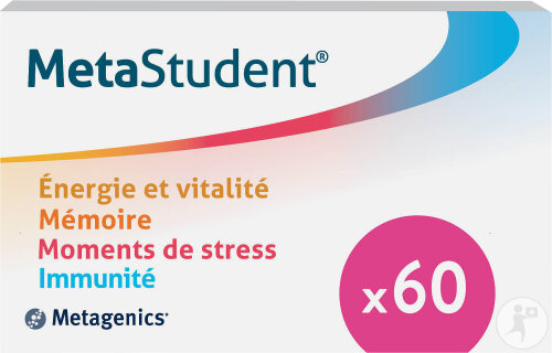 Metagenics MetaStudent 60 Comprimés Nouvelle Formule