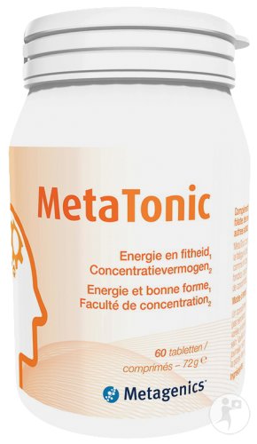 Metagenics MetaTonic Énergie Et Bonne Forme 60 Comprimés