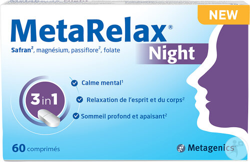 MetaRelax Night NFD 60 Comprimés