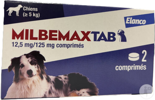 Milbemax Tab Chien Boîte 2 Comprimés