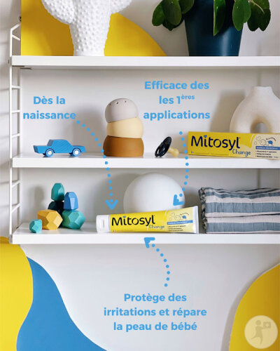 Mitosyl Change Pommade Protectrice Pour Le Change De Bébé Tube 2x100g-4