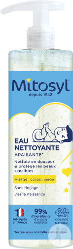 Mitosyl Eau Nettoyante Pour Bébé Et Enfant Dès La Naissance Flacon 500ml
