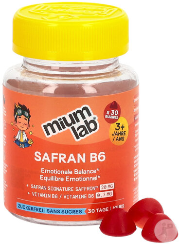 Mium Lab Kids Safran B6 30 Gommes