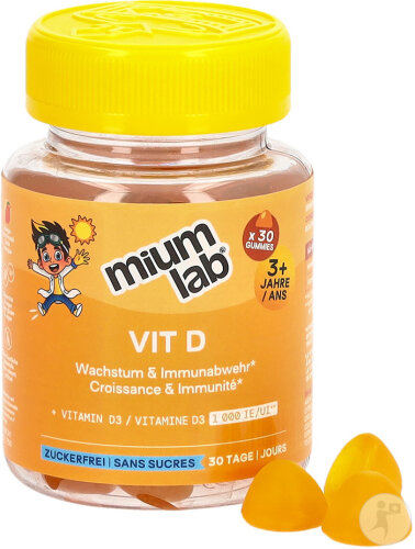 Mium Lab Kids Vitamine D 30 Gommes