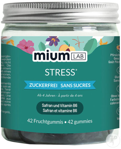 MiumLab Stress Sans Sucres 42 Gummies