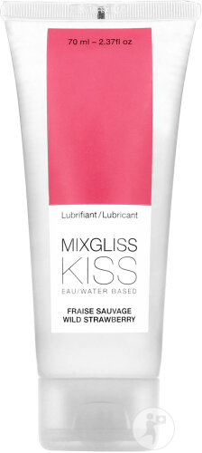Mixgliss Kiss Lubrifiant À Base Deau Fraise 70ml