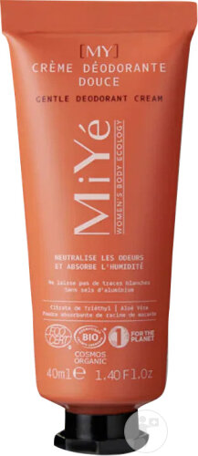 MiYé Crème Déodorante Douce Corps Tube 40ml