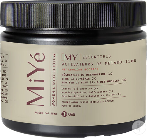 MiYé Essentiels Activateurs De Métabolisme Pot 153g