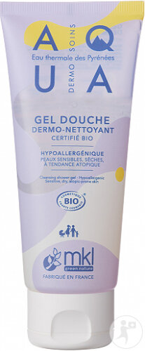 MKL Green Nature Aqua Gel Douche Dermo Nettoyant Bio Tube 100ml