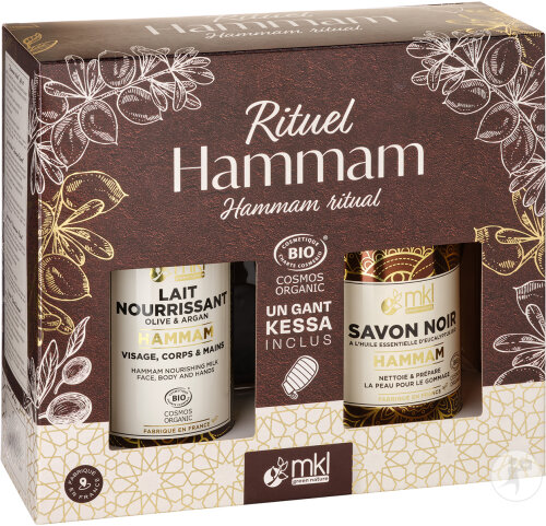 MKL Green Nature Coffret Rituel Hammam 3 Produits
