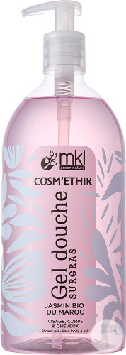 MKL Green Nature Cosm'Ethik Gel Douche Jasmin Bio Du Maroc 1l