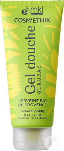 MKL Green Nature Cosm'Ethik Gel Douche Verveine Bio De Provence Tube 200ml
