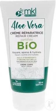 MKL Green Nature Crème Réparatrice Aloe Vera Bio Tube 150ml