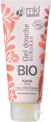 MKL Green Nature Gel Douche Karité Bio Tube 200ml