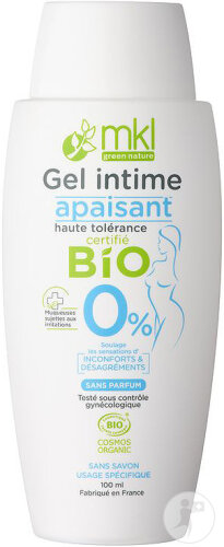 MKL Green Nature Gel Hygiène Intime Apaisant Bio 100ml
