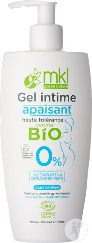 MKL Green Nature Gel Hygiène Intime Apaisant Bio 200ml