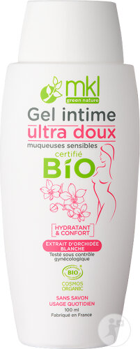 MKL Green Nature Gel Intime Ultra-Doux Muqueuses Sensibles Bio 100ml