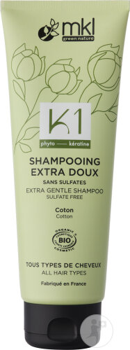MKL Green Nature K1 Shampoing Extra Doux Bio Tube 250ml
