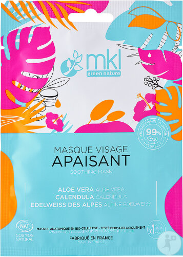 MKL Green Nature Masque Visage Apaisant 10ml NF