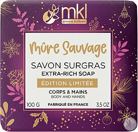 MKL Green Nature Savon De Marseille Mûre Sauvage Édition Limitée 100g