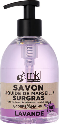 MKL Green Nature Savon Liquide Marseille Lavande Corps/Mains Bio 300ml