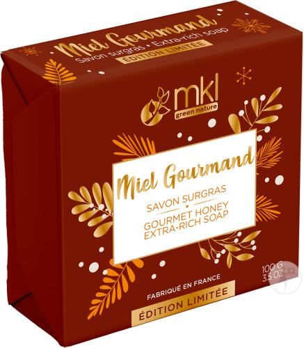 MKL Green Nature Savon Miel Gourmand Édition Limitée 100g