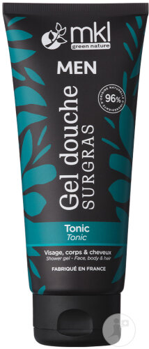 MKL Green Nature Tonic Gel Douche Surgras Men Tube 200ml