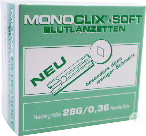 Moniclix Soft Lancet 28g 200 Pièces
