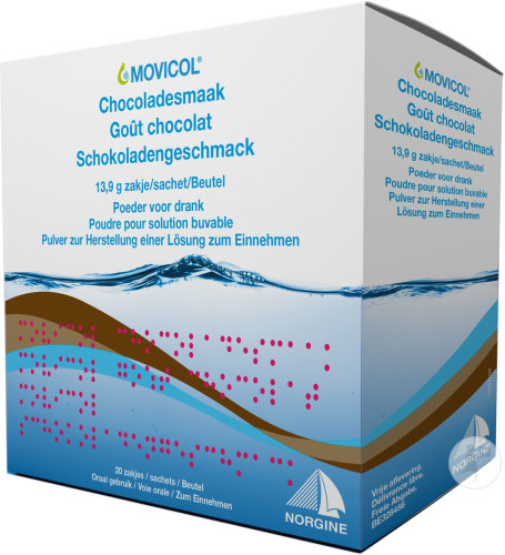 Movicol Chocolat Poudre 20 Sachets