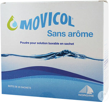 Movicol Sans Arôme Poudre Pour Solution Buvable 20 Sachets
