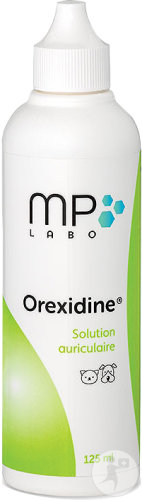 MP Labo Orexidine Solution Auriculaire Pour Chiens Et Chats 125ml
