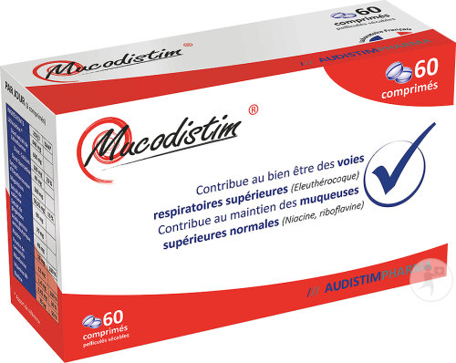 Mucodistim Mucosités Et Sécrétions 60 Comprimés Pelliculés Sécables