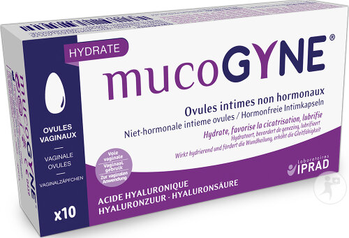 Mucogyne Ovules Intimes Non Hormonaux Avec Acide Hyaluronique 10 Ovules