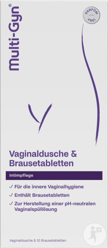 Multi-Gyn Combi Douche Vaginale + 10 Comprimés Effervescents