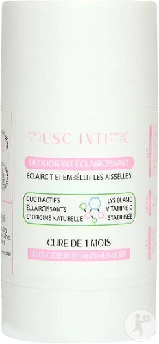 Musc Intime Déodorant Éclaircissant 50g