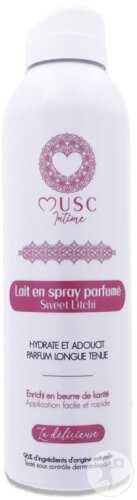 Musc Sweet Litchi La Délicieuse Lait Corps Spray 200ml
