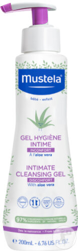 Mustela Gel Hygiène Intime Inconfort Bébé-Enfant Flacon Pompe 200ml