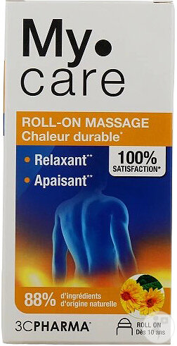 My Care Roll-On Massage Chaleur Durable Dès 10 Ans 50ml
