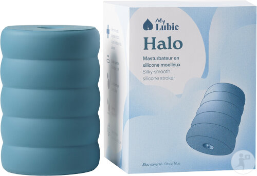 My Lubie Halo Masturbateur Pénien Bleu Minéral 1 Pièce