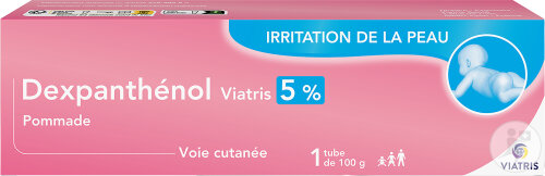 Mylan Dexpanthénol 5% Pommade Irritation De la Peau Tube 100g