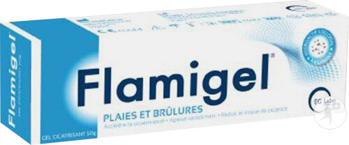 Flamigel Gel Cicatrisant Plaies Et Brûlures Tube 50g