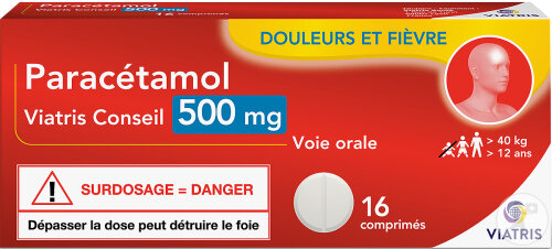 Mylan Pharma Paracétamol 500mg Comprimés Effervescents 16