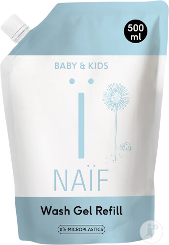 Naïf Baby&Kids Gel Lavant Nettoyant Recharge 500ml