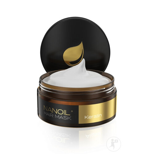 Nanoil Masque Capillaire Réparateur Intense À La Kératine Pot 300ml-2