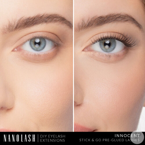 Nanolash Faux Cils Pré-Collés Innocent 1 Boîte-2