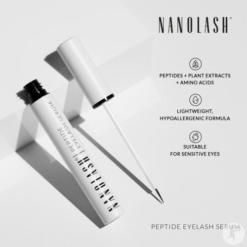 Nanolash Sérum Aux Peptides Pour Les Cils 5ml-6