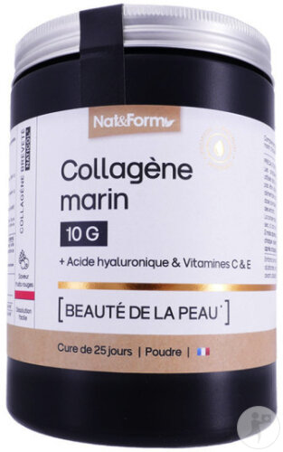 Nat&Form Collagène Beauté De La Peau Mangue Passion 315g